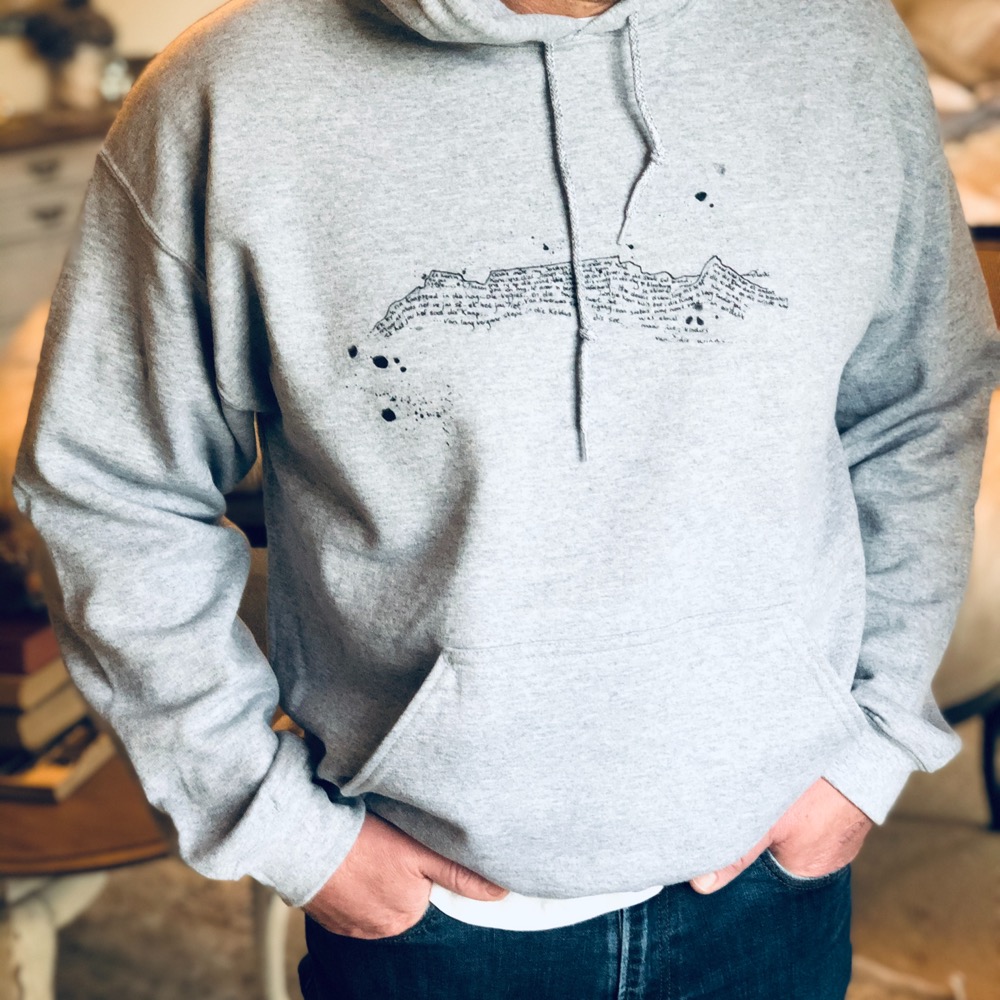 Table Mountain Hoodie in Grey or white